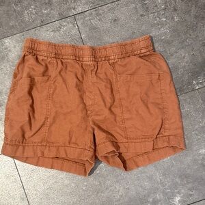 Old Navy Terracotta Elastic Shorts